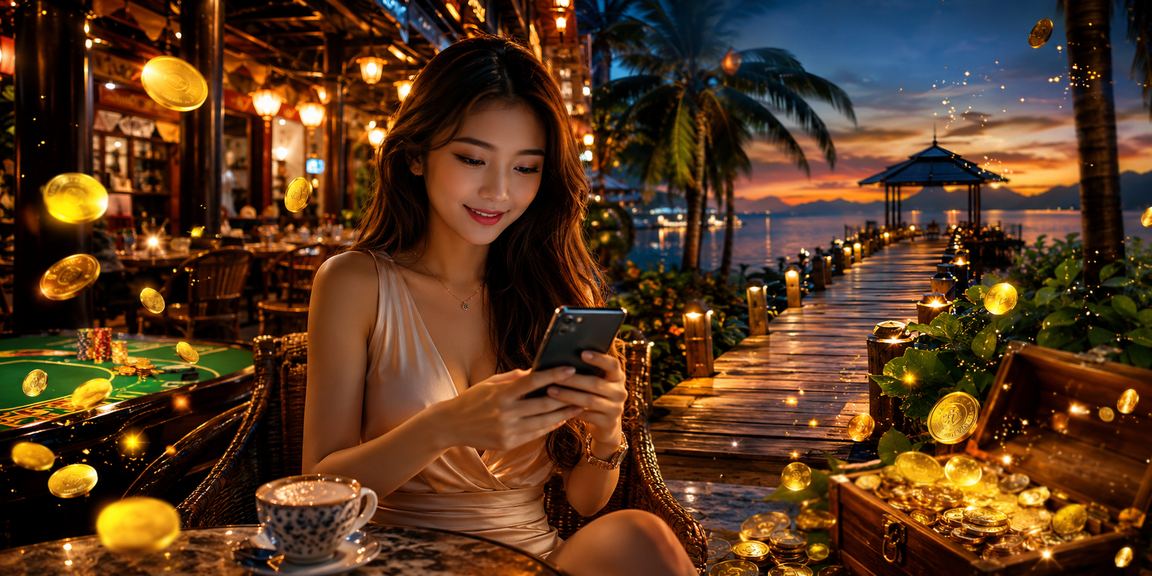 Kawasan permainan meja seperti baccarat tersedia di ft3